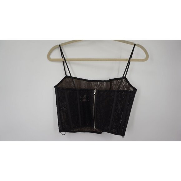 Rozie Corsets Black Lace Spaghetti Strap - Picture 3 of 7